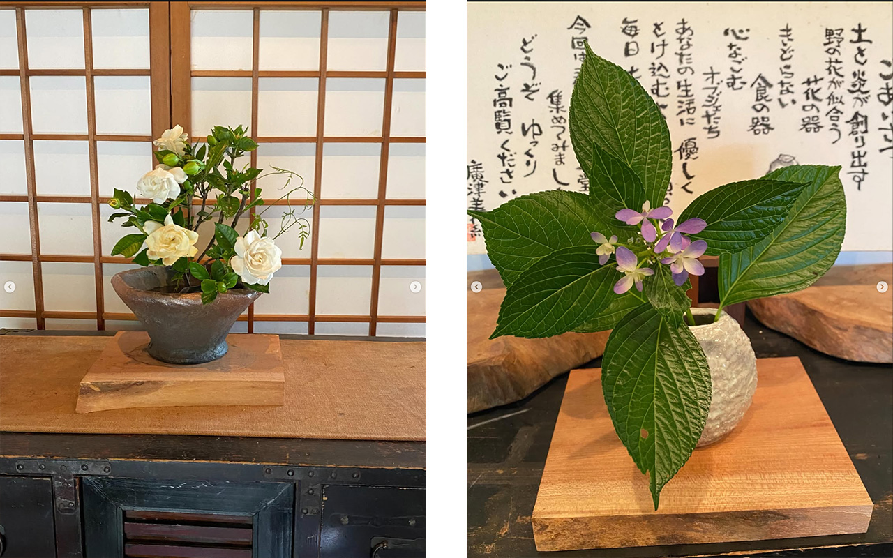 紫陽花に癒されて。成竹窯の花器と楽しむ初夏の彩り