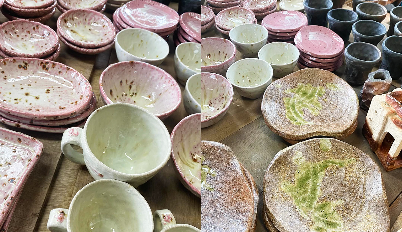 窯出し完了。心和む器がずらりと並びました