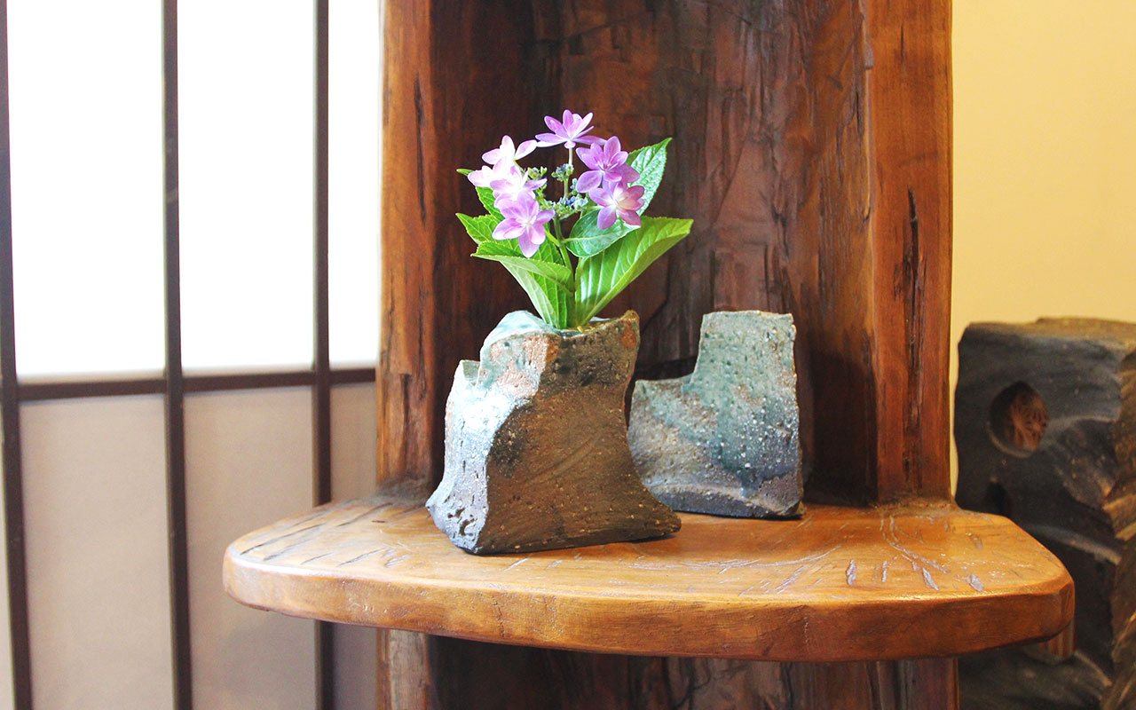 成竹窯にも綺麗な紫陽花が咲き始めました。