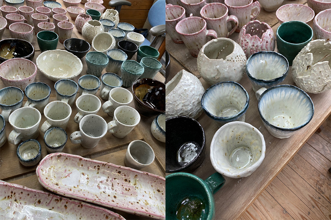 秋の窯焚きが終わりました